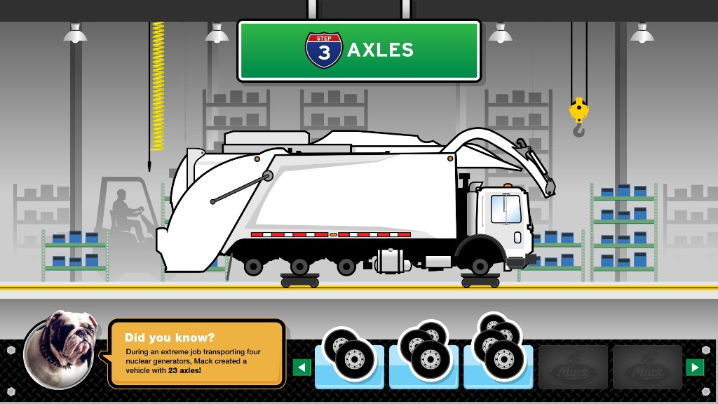 Mack Truck Builder — step 3 axles