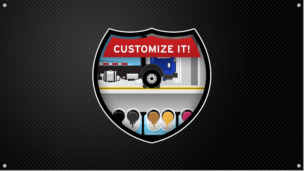 Mack Truck Builder — customize it badge