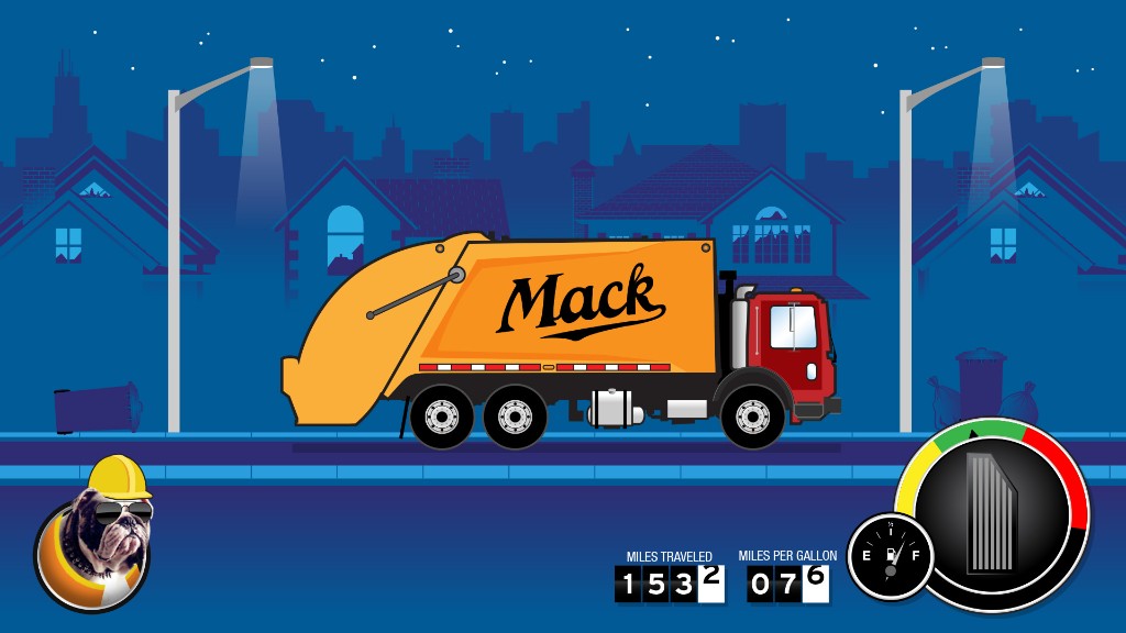 Mack Truck Builder — fuel efficiency test drive